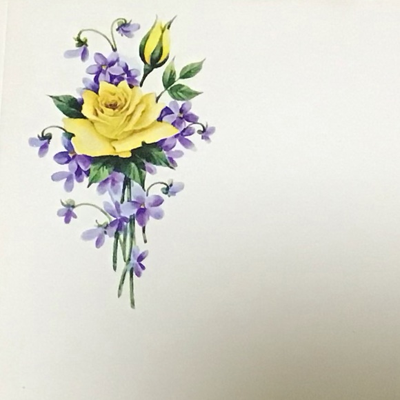 POST A NOTE 4 flower design post cards … boxed … vintage … about 30 post cards - Picture 14 of 16